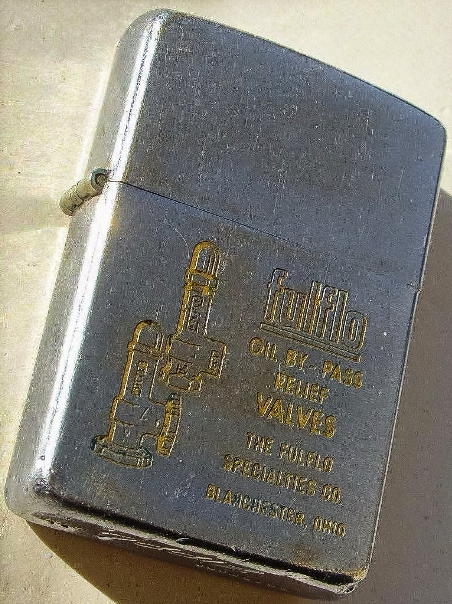 FulFlo Promotional Zippo Lighter.