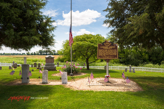 Garrison Corner Cemetery.