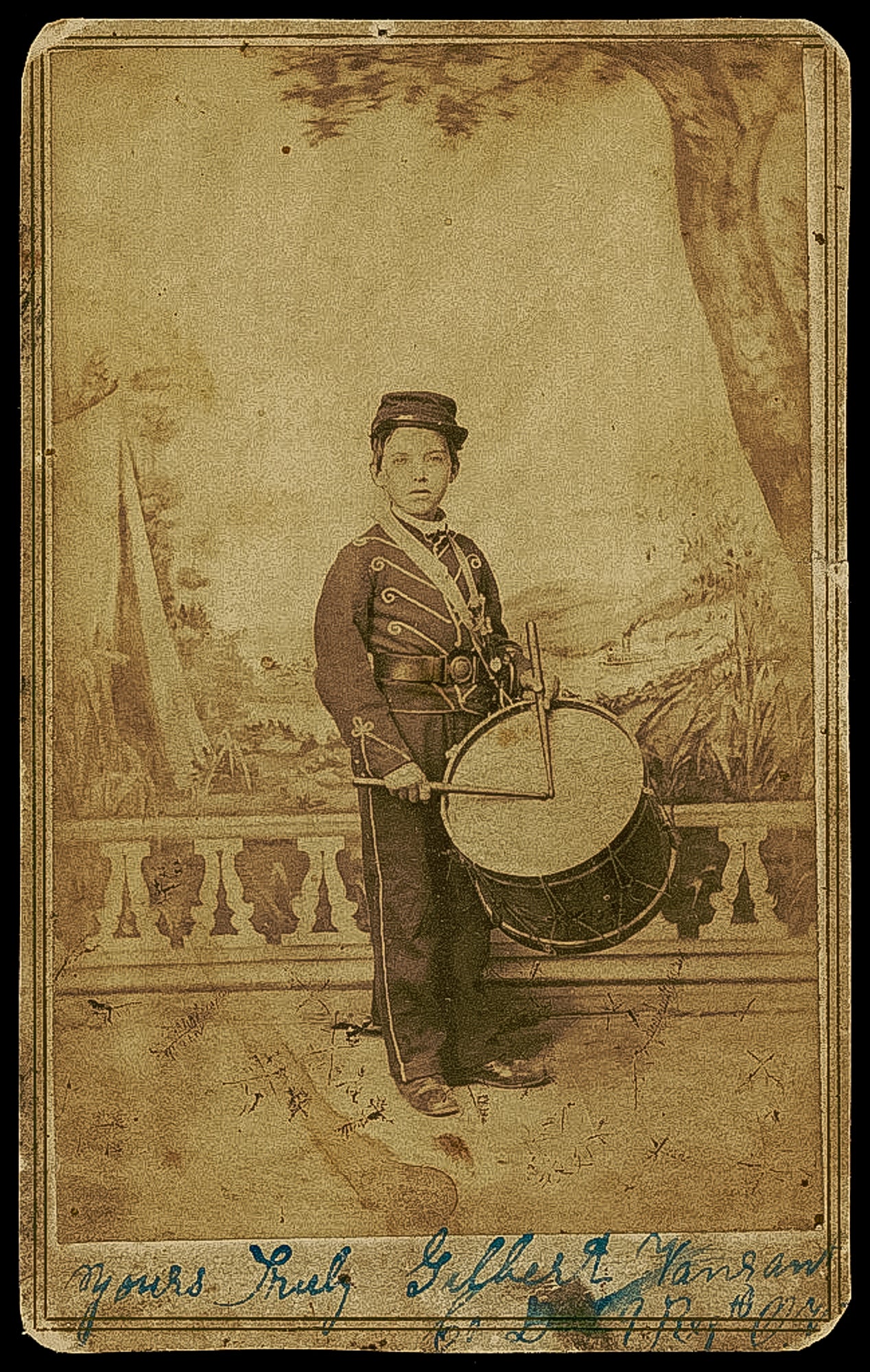 Civil War-Gilbert VanZandt - child drummer boy