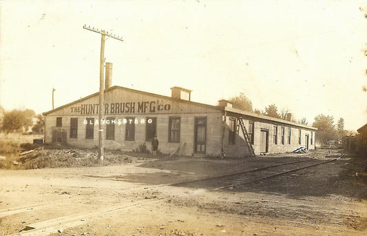 Hunter Brush Manufacturing Company Factory.