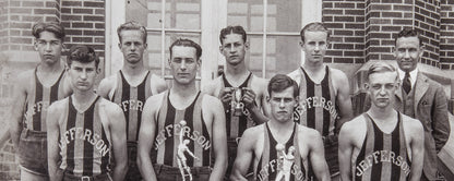 1930. Jefferson High School Basketball Team.