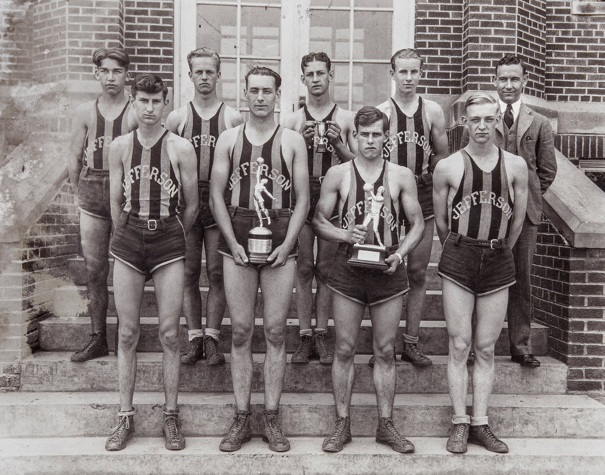 1930. Jefferson High School Basketball Team. – Blanchester Area ...