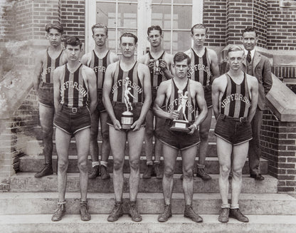 1930. Jefferson High School Basketball Team.