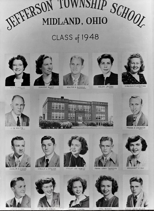 Jefferson High School 1948 Class Photo.