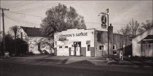 Johnson's Garage. Blanchester.