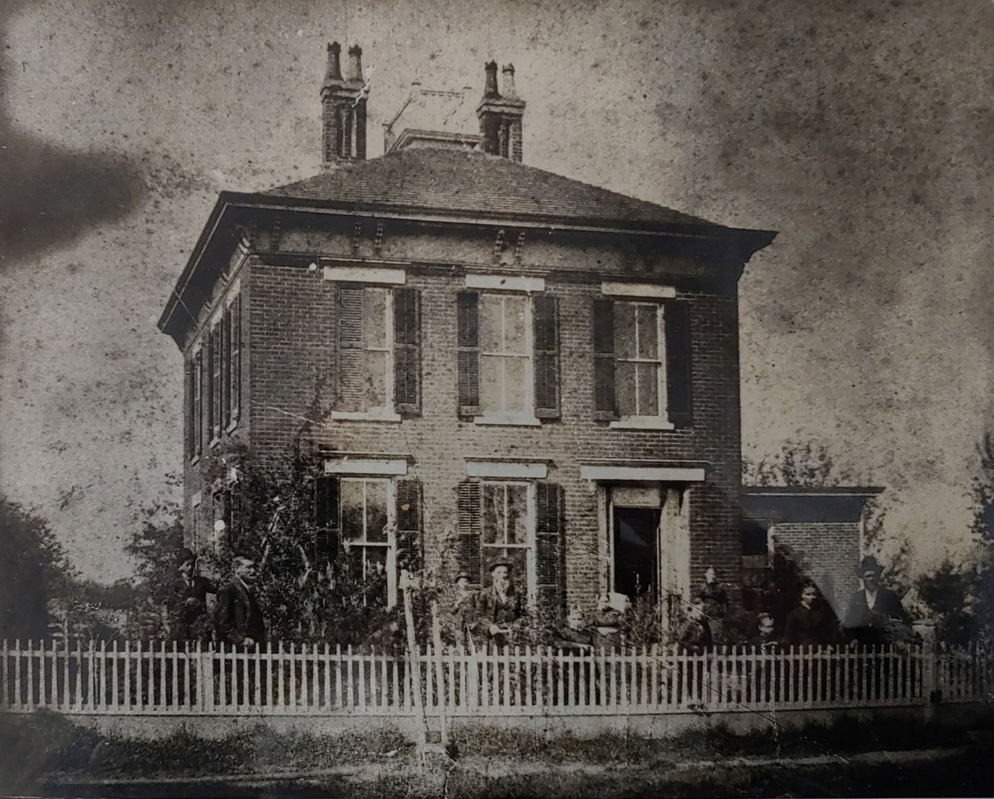 Jonas Watkins House. Broadway & Fancy St. Blanchester.