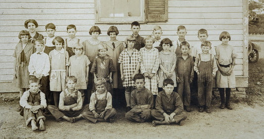 Circa 1926. Maple Grove School Students.