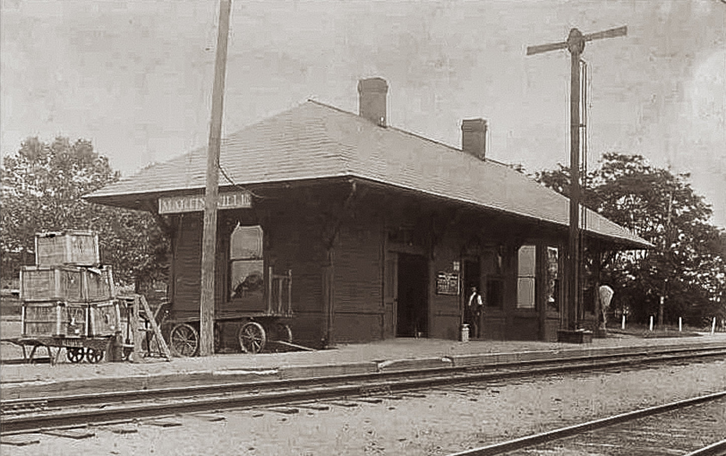 Martinsville depot.