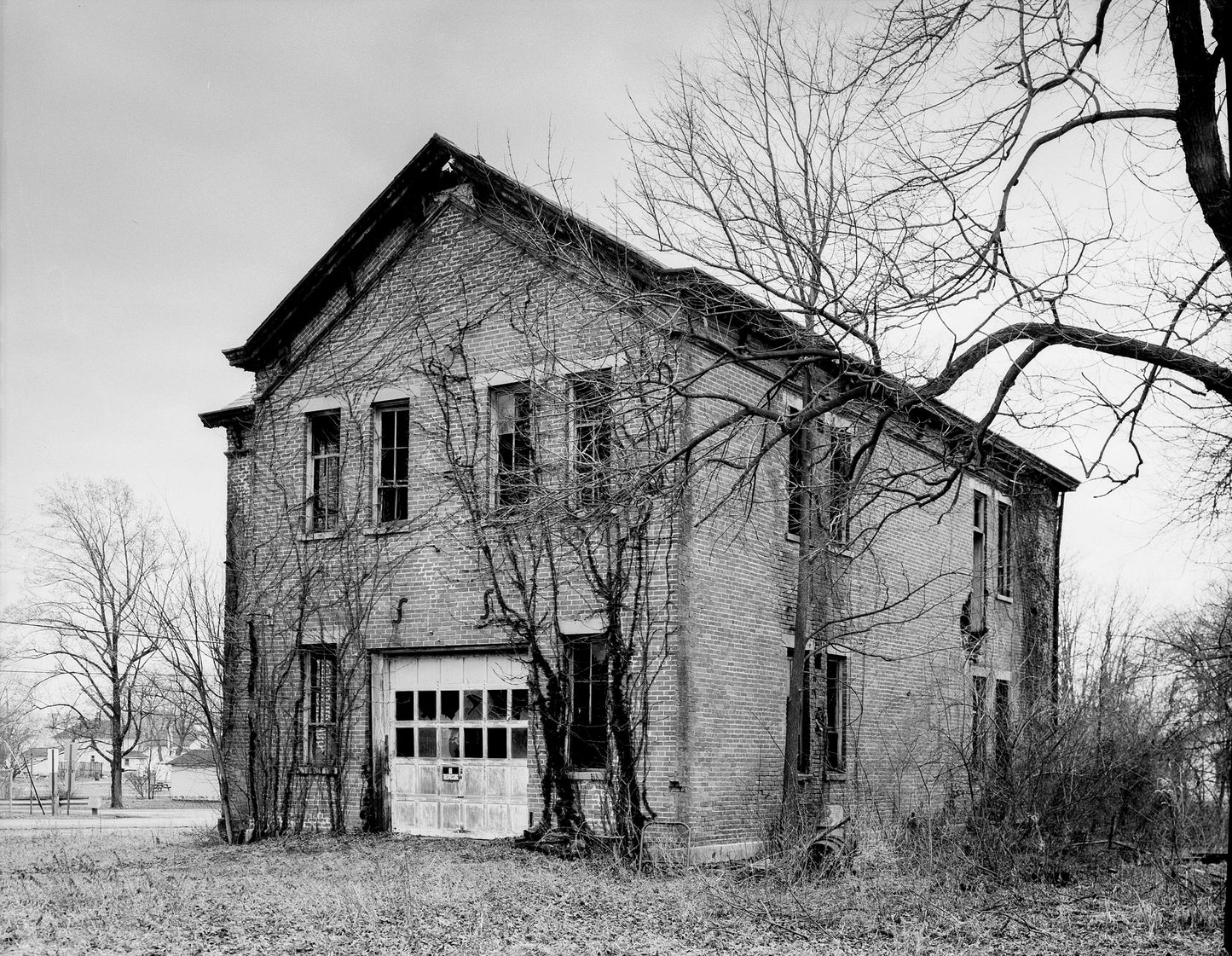 Midland High School. North side.