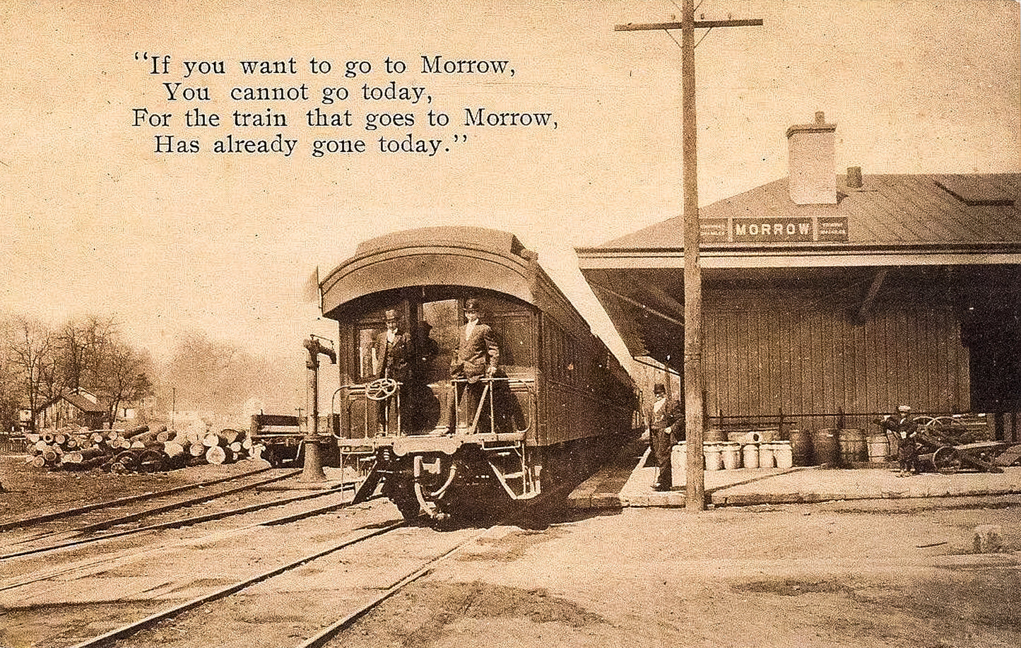 Depot at Morrow, Ohio.