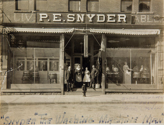 P.E. Snyder Hardware storefront