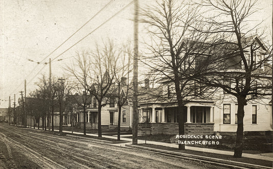 Residences on Bourbon Street. Blanchester.
