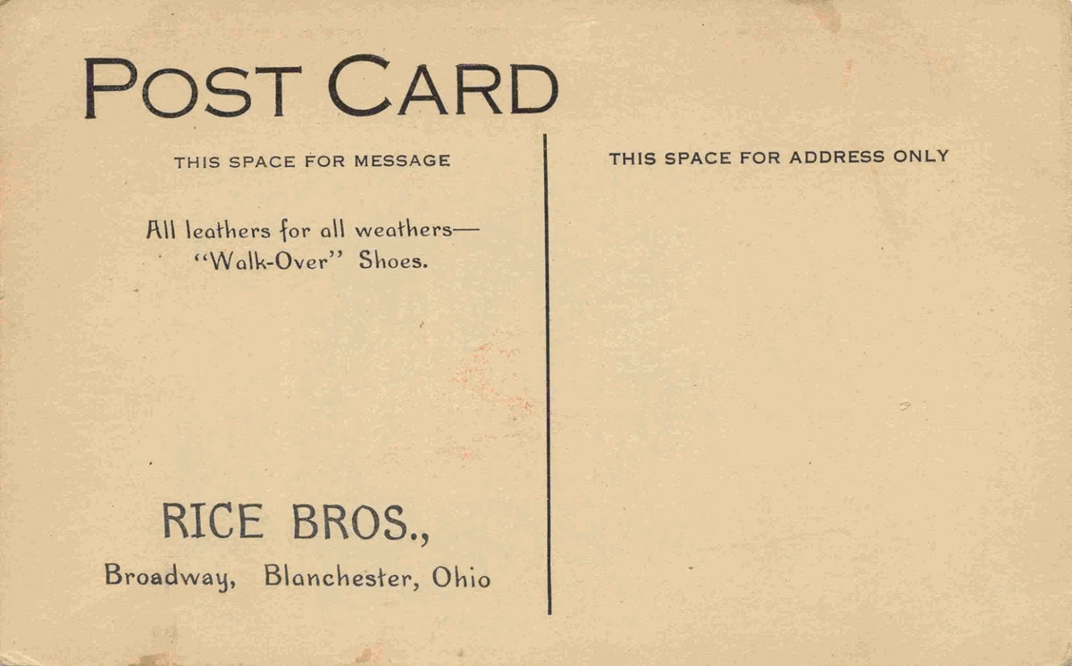 Rice Bros. Postcard.