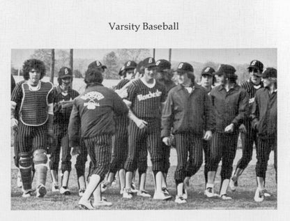 1976. Blanchester High School Basketball Team.