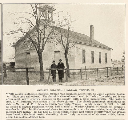 1904. Wesley Methodist Episcopal Church. S.R. 28.