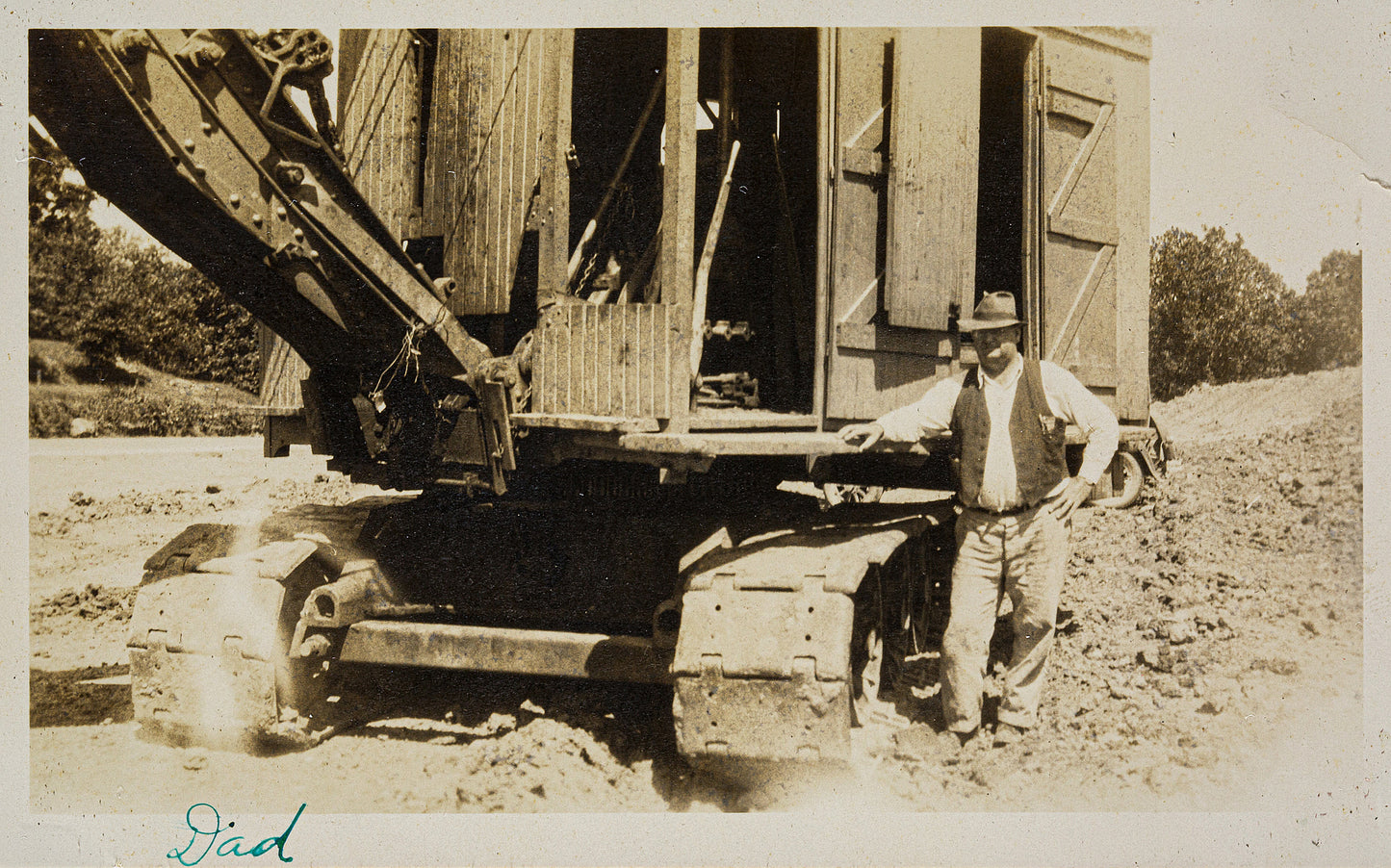 Circa Late 1920's. William Thomas Rutledge. Supervisor, Clinton County Highway Department.