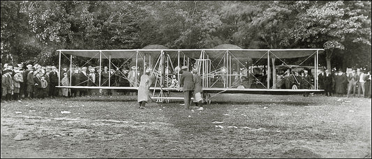Circa 1910. Wright Brother's exhibition.