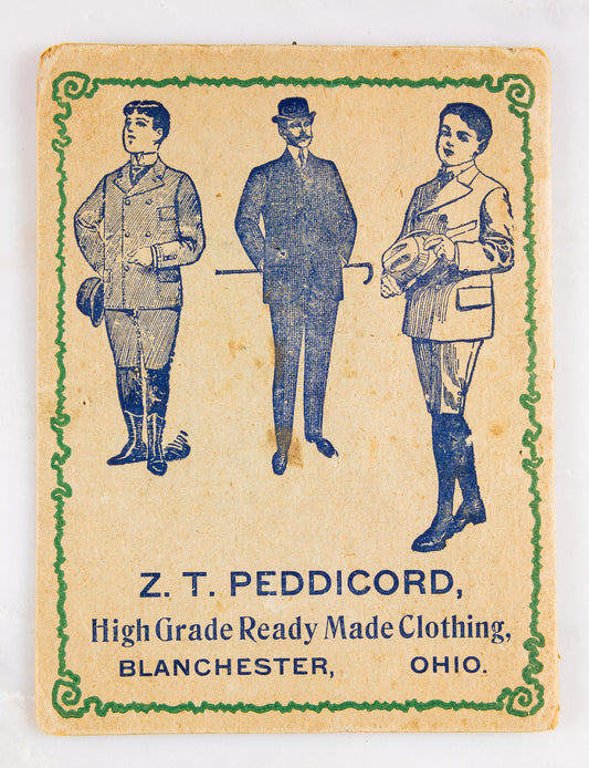 1905. Z.T. Peddicords Sewing Kit